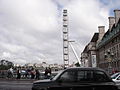 View of London Eye across Westminster Bridge (2848412910).jpg