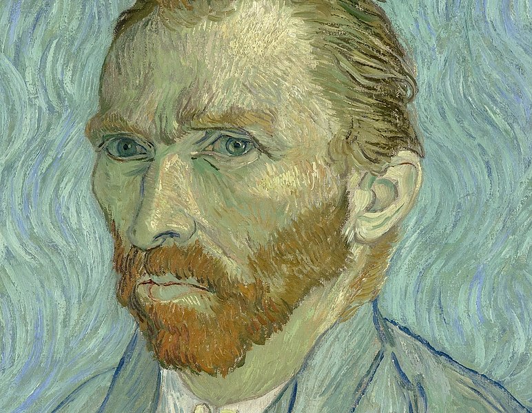 File:Vincent van Gogh - Self-Portrait - Google Art Project (cropped).jpg