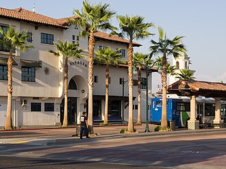 Visalia Transit Center (2013) Visalia Bus Transit Center 2013.jpg