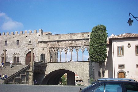 Viterbo, the Palace of the Popes