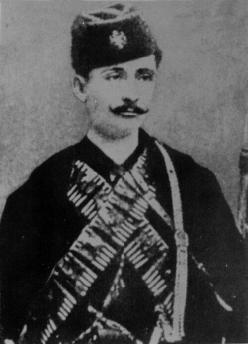 Vojislav Tankosić in Chetnik gear.