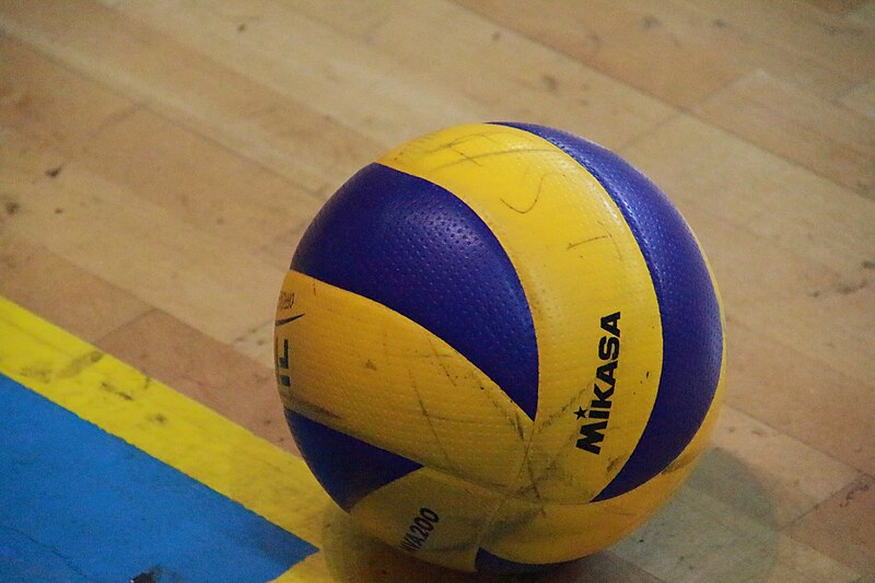 File:Volleyball ball - le ballon de volley-ball - كرة الكرة الطائرة Espérance sportive de Tunis photo1.jpg