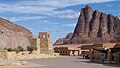 Besucherzentrum im Wadi Rum, Jordanien