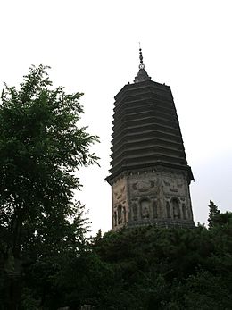 Die Wit Pagode in Liaoyang.