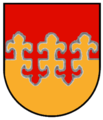 Lilienschnitt: Wappen von Göttingen (Alb-Donau-Kreis)