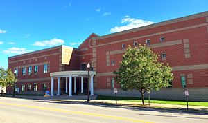 Das Warren County Courthouse in Warrenton