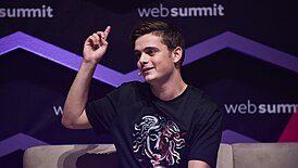 Мартин Гаррикс на Web Summit 2017