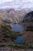 Західний Саян, хребет Єргакі, озеро Горних Духов (Гірських духів)