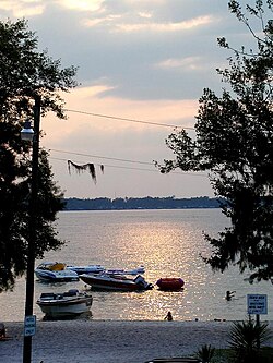 Skyline of White Lake