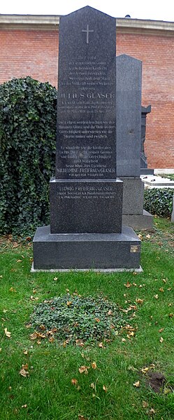 File:Wiener Zentralfriedhof - Gruppe 31A - Julius Glaser.jpg