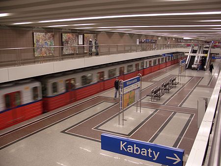 Wilanowska warsaw metro1