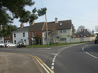 The tiny village green at Winkton Winkton, village green - geograph.org.uk - 1214335.jpg