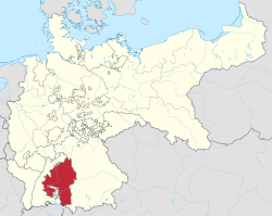 Wurttemberg in the German Reich (1871).svg