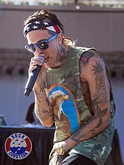 Eminem signed rapper Yelawolf to the label in 2011. YelawolfBumbershoot2012.jpg