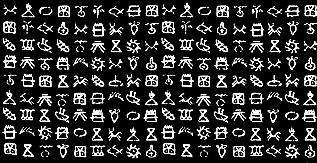 Kaidā glyphs