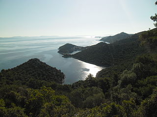 Zaklopatica Settlement in Dubrovnik-Neretva County, Croatia