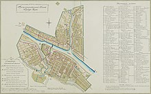 Подробнейший прожектированный план города Твери, 1825 год.