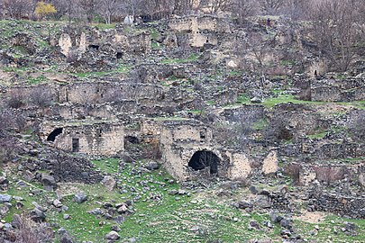 Ruiny starej wsi Halidzor