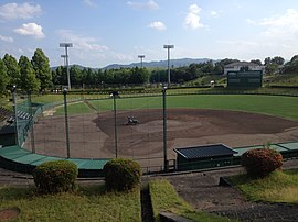 津山スポーツセンター野球場