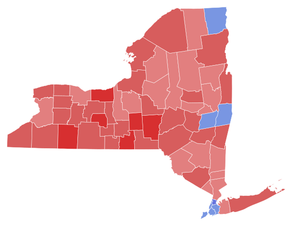 1928 New York gubernatorial election results map by county.svg
