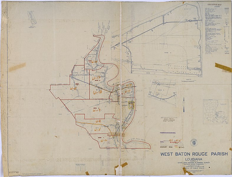 File:1950 Census Enumeration District Maps - Louisiana (LA) - West Baton Rouge Parish - West Baton Rouge Parish - ED 61-1 to 15 - NARA - 12171607.jpg