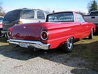 1962 Ford falcon ranchero weight