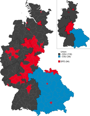 Elecciones federales de Alemania Occidental de 1965