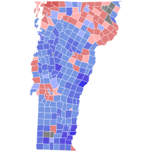 2012 Vermont gubernatorial election results map by municipality.svg