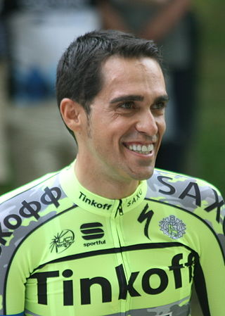 <span class="mw-page-title-main">Alberto Contador</span> Spanish professional cyclist