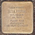 2021 Stolperstein Elsa Frank - by 2eight - 3SC9178.jpg