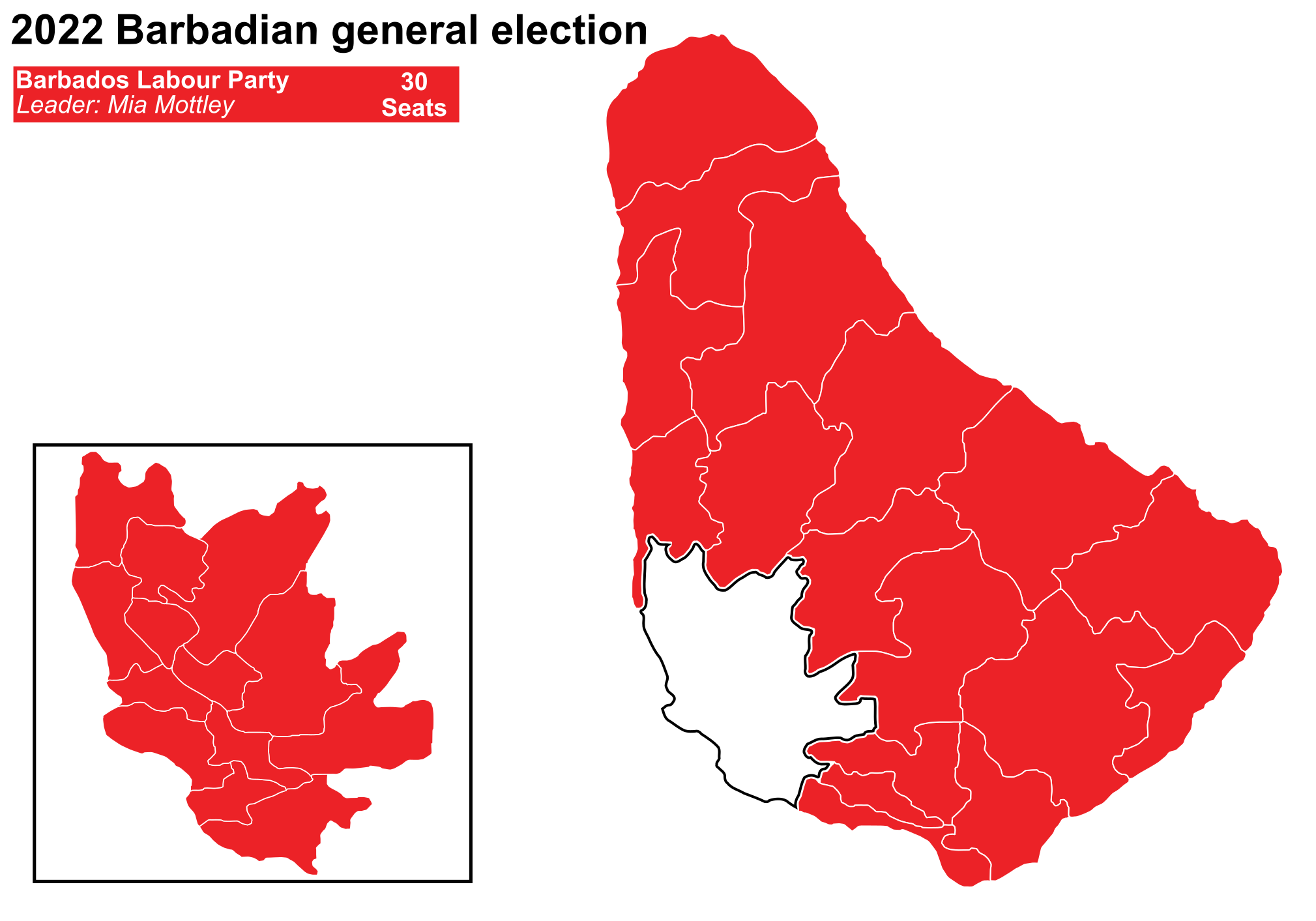 Elecciones generales de Barbados de 2022 - Wikipedia, la enciclopedia libre