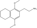 Chemical structure of 2C-G-4.