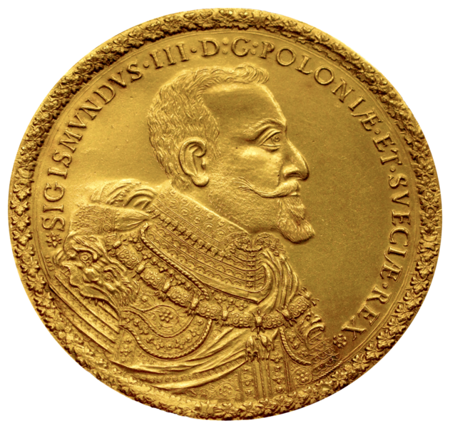 File:40 ducats of Sigismund III Vasa from 1621 clear BG.png