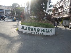 Alabang Hills located in Barangay Cupang