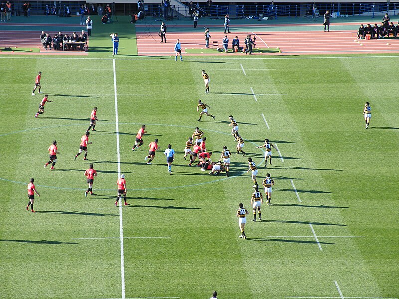 File:50th All-Japan University Rugby Championship Semifinal, Teikyo v. Keio (001).jpg