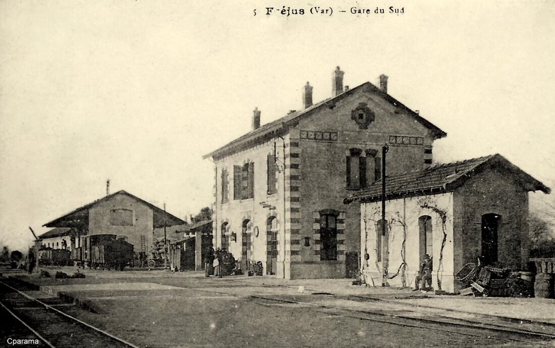 Gare de Fréjus Sud-France