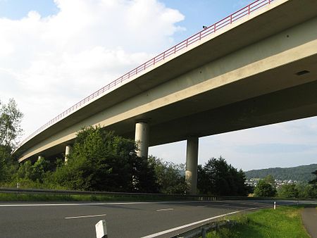 A45 Edingen Talbrücke