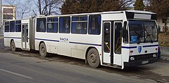 Image 153DAC 117UD articulated bus in Uzinelor, Romania (from Articulated bus)
