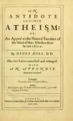 An Antidote Against Atheism