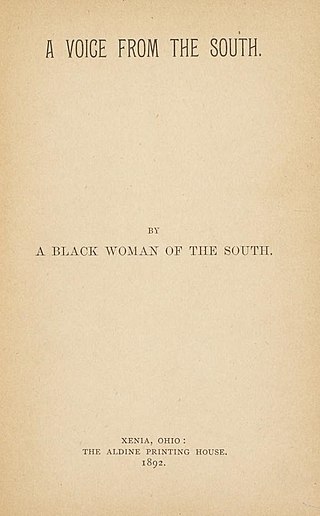 <i>A Voice from the South</i> American book
