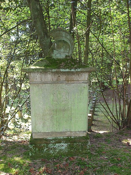 Aachen Waldfriedhof Davidstern