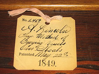 Abraham Lincolns patent Historical Artifact