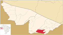 Lokasi Munisipalitas di Negara bagian Acre