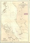 100px admiralty chart no 1925 hanish islands to straits of bab el mandeb%2c published 1950%2c large corrections 1970