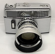 Agfa Optima Parat mit Vorsatz Telepar