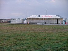 Aircraft hangar at Newcastle Airport Aircraft Hangar, Newcastle Airport - geograph.org.uk - 98960.jpg