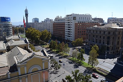 How to get to Alameda Chile with public transit - About the place