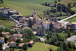 Skyline of Albera Ligure