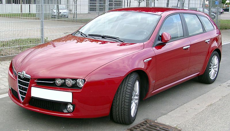 File:Alfa Romeo 159 SW front 20080620.jpg