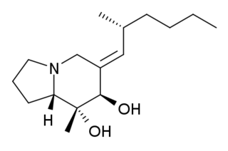 Allopumiliotoxin 267A Chemical compound